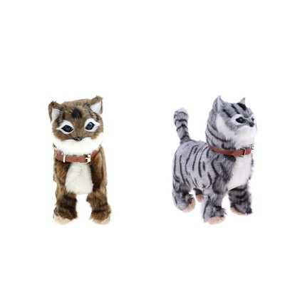 stuffed animal cat that meows