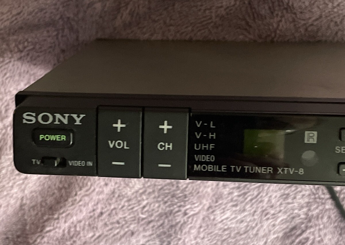 Sony XTV-8 Color TV Tuner *Original* Used Untested | eBay