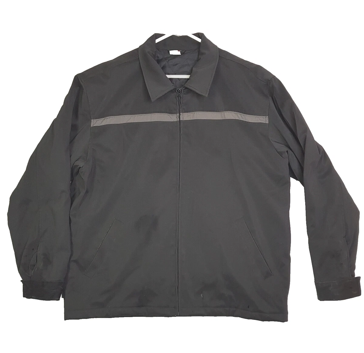Grey canvas deals jacket