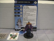  Star Wars Miniatures LEGACY OF THE FORCE Emperor Roan Fel 19/60 with card 