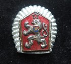 Militär Pin Anstecker Offizier Armee Mütze Kappe Tschechoslowakei Kommunistische Uniform 60er Jahre