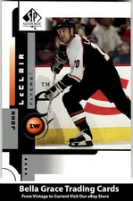 2001-02 SP Authentic John LeClair #61 Philadelphia Flyers NHL Hockey