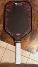 AIREO Cyclone Pickleball Paddle Levi  s Twin Horse  Carbon 16mm Elongated