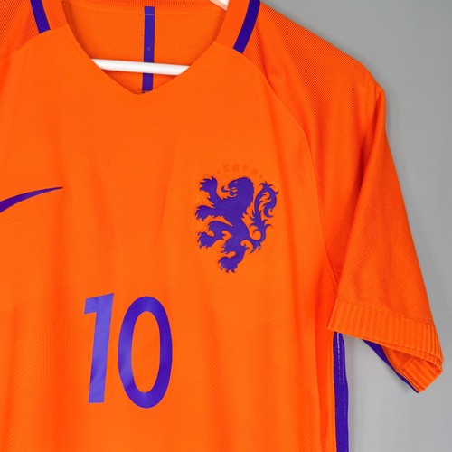 NETHERLANDS HOLLAND NATIOMNAL TEAM 2016 2017 HOME AUTHENTIC VAPOR #10 SNEIJDER - Picture 4 of 10