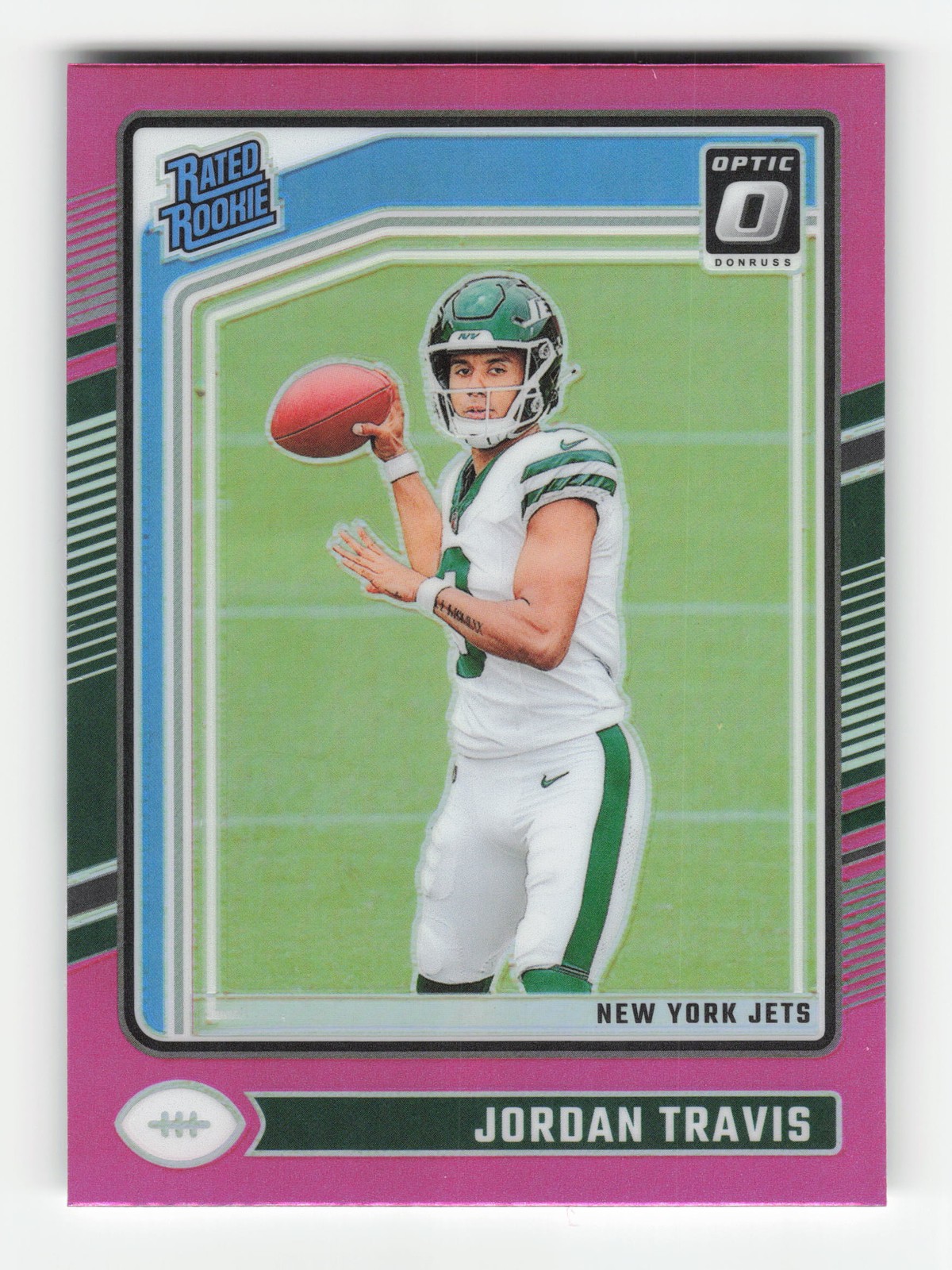 2024 Donruss Optic #260 Jordan Travis Pink