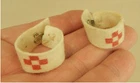 Vintage 1965 Hasbro GI Joe #7719 Marine Medic Set Pair of Armbands C7