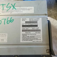 CD Player 6 Disc Changer 39100-TL2-A500 ACURA TSX 09 10