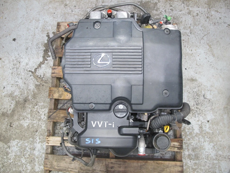 01-05 LEXUS JCE10L IS300 3.0L 2JZGE RWD VVT-I COMPLETE ENGINE MOTOR Foto 3 de 4