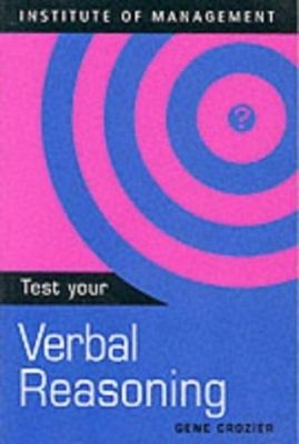 Test Your Verbal Reasoning Paperback Gene Crozier