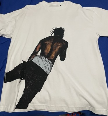 Travis Scott Rodeo Cactus Jack T-Shirt Sergio Calabasas Double Side Rap Tee