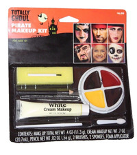 Totally Ghoul Pirate Makeup Kit Halloween Costume Accessory