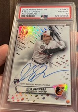2023 Topps Pristine-Autographs Kyle STOWERS (AU, RC) MIAMI MARLINS/ORIOLES