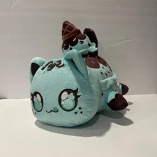 Aphmau MeeMeows Mint Chocolate Chip Cat Limited Edition Mystery Plush 11” Large