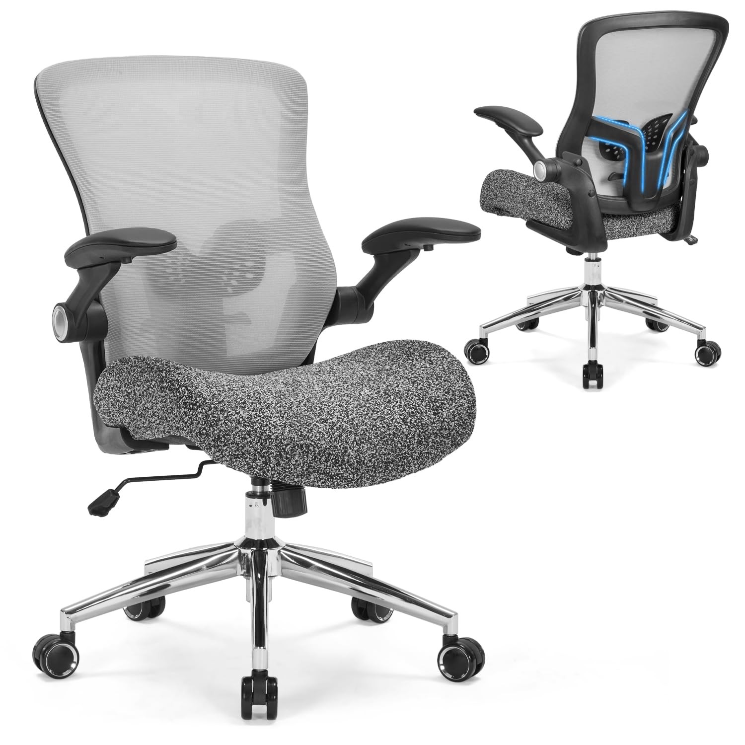 -400lbs, Ergonomic Desk Chair With Wide & Soft 3d Mode...