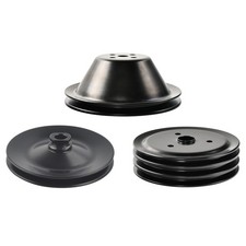 Fit Sbc Black 131 Groove Swp Pulley Crank Pulley Power Steering Pulley Kit Fit Sbc Black 131 Groove Swp Pulley Crank Pulley Power Steering Pulley Kit