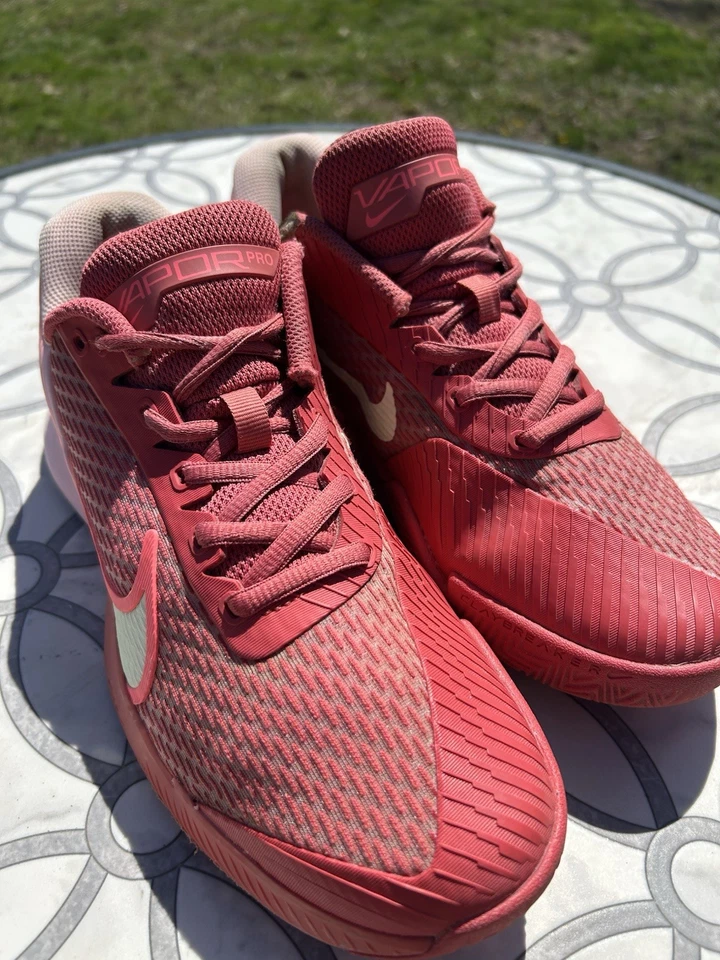 Usado Nike Court Air Zoom Vapor Pro 2 Arcilla Rosa Flor Mujer Talla 10 DV2024-600 Foto 4 de 4