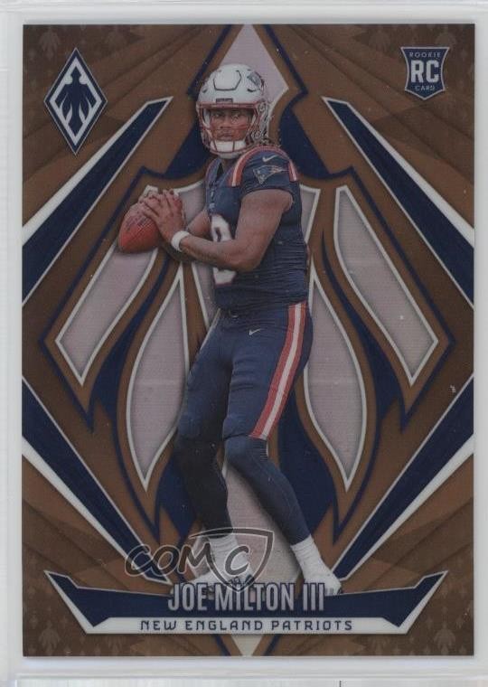 2024 Panini Phoenix Rookies Bronze 51/75 Joe Milton III #205 Rookie RC 1o2