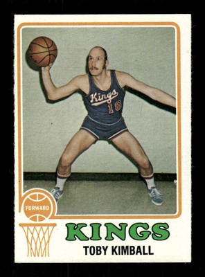 1973-74 Topps 37 Toby Kimball EX BXCP25