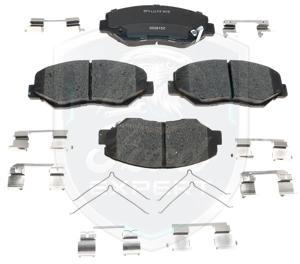 NUEVO OE Kit de pastillas de freno delanteras y traseras de cerámica para Honda 2008-2017 garantía de por vida Foto 2 de 4