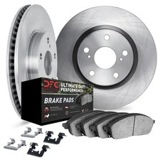 Genuine DYNAMIC FRICTION DFC Brake Rotor- HD Brake Pad - Hardware 6412-42029