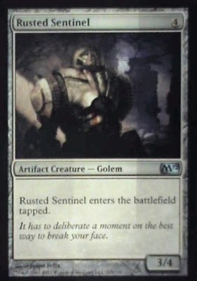Rusted Sentinel - Magic 2012 (M12): #215, Magic: The Gathering Nm C326