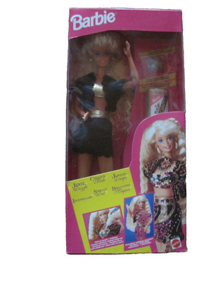 BARBIE BRILLANTES MÁGICOS/JEWEL'N DAZZLE.MATTEL Glitzer DIY 1993 rar selten