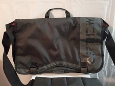 Bolso Mensajero VANS Harbinger “Off The Wall” - Raro Negro/Rojo - De Colección NUEVO