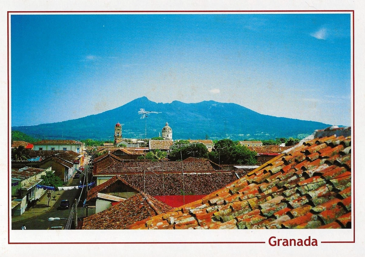Carte Postale Ancienne Nicaragua – Muelle De Granada – Vers 1960 – Photo D'Époque