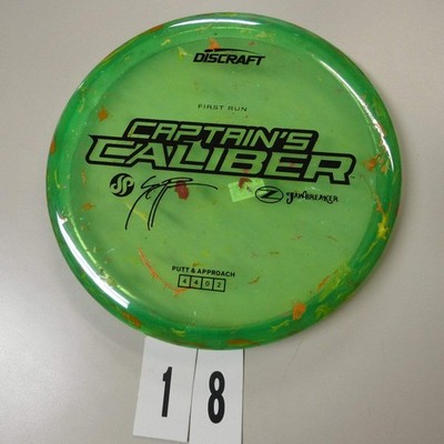 Discraft Seppo Paju First Run Z Jawbreaker Captain s Caliber - Pick Your Disc!