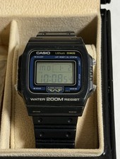 Casio DW-210 Vintage 1984 Watch 200m Japan Stopwatch Timer Alarm WORKING READ