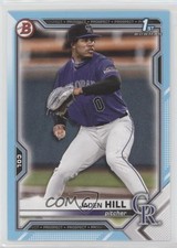 2021 Bowman Draft Sky Blue /499 Jaden Hill #BD-142 0o6v