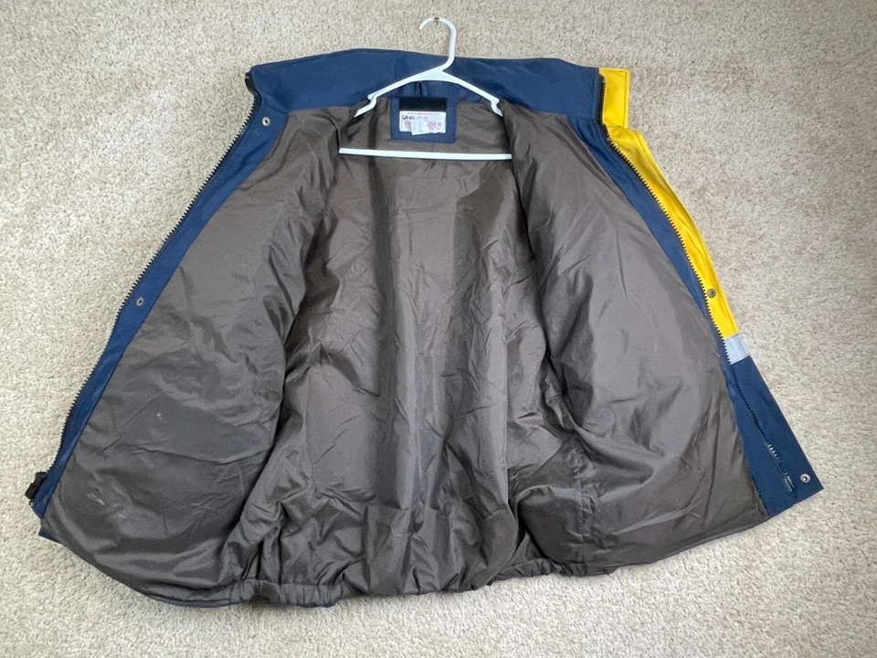 American Career Apparel The Responder Jacket Mens Large Full Zip Black Yellow - Image 3 of 4