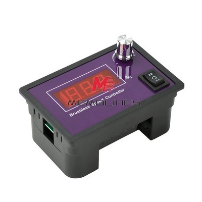 10-55V15A Brushless DC Speed Controller 3-Phase Motor Controller Forward/Reverse