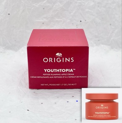 Origins Youthtopia Peptide Plumping Apple Cream 1.7oz/50ml Full Size NWB