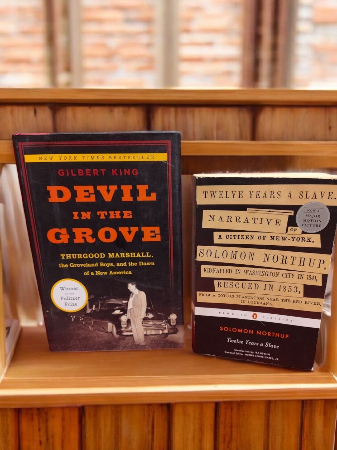 Lot Of 2 Books Twelve Years a Slave by Solomon Northup And Devil In The Grove
