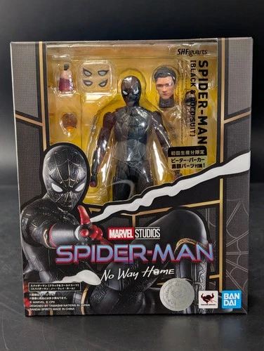 AUCTION #2 S.H.Figuarts - Spider-Man: No Way Home (Black & Gold Suit) Figure
