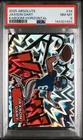 2025 Absolute Jaxson Dart KABOOM! #34 Horizontal PSA 8 NM-MINT