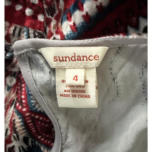 Maxi abito Sundance velluto La Donna boho manica lunga stampato stile artistico tg 4 - Foto 5 di 8