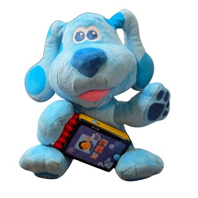 LeapFrog Storytime with Blue Talking Plush Dog Interactive Learning Toy working