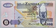 Zambia 100 Kwacha 2010 Unc