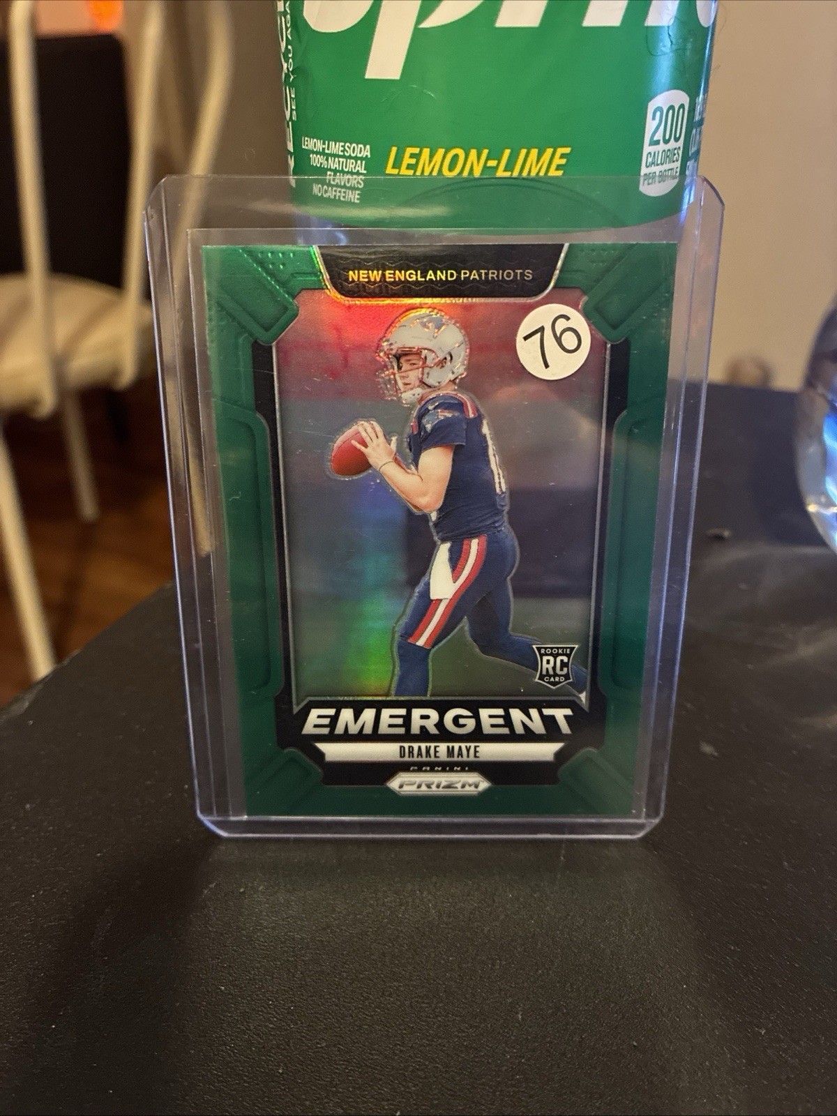 2024 Panini Prizm - Emergent Green Prizm #4 Drake Maye (RC) MVP Favorite! 🔥