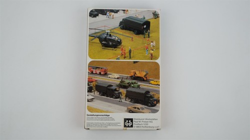 Preiser H0 1264 MB LA 911/42 helicóptero cisterna protección federal de fronteras BGS | Zustand: Gebraucht