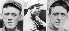 Johnny Evers Frank Chance Joe B Tinker who comprised famous infiel- Old Photo