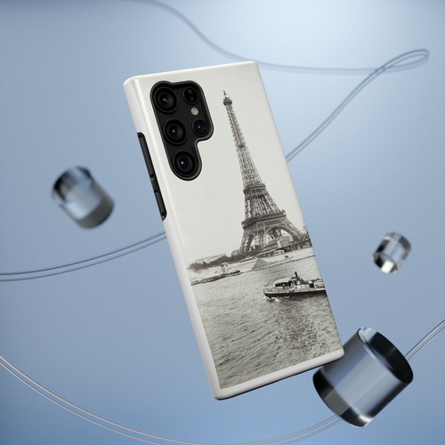 Parisian Eiffel Tower Vintage Photo - Tough Phone Case - Paris Mobile Cover - 第 147/151 張圖片