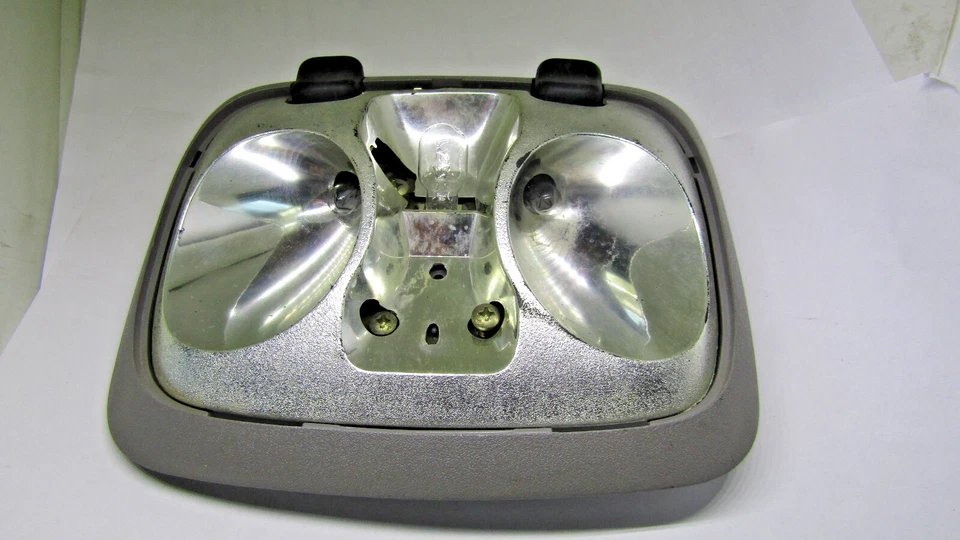 F17B-13776-ADW FORD DOMO MAPA LUZ LÁMPARA NUEVO OEM GRIS MEDIANO GRAFITO Foto 2 de 4