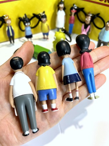 The Bob`s Burgers Película 4-7CM Figura Auténtico Arte Ornamento Mochila Llavero - Imagen 11 de 37