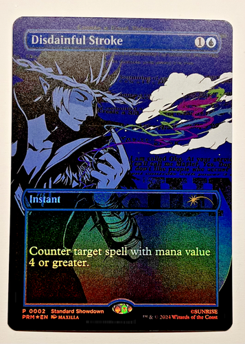 Disdainful Stroke (Cowboy Bebop) Standard Showdown Promos Foil NM