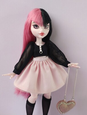 Monster High Puppen Handarbeit Outfit Kleidung Set Konvolut, Ooak für G3