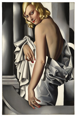 Tamara de Lempicka : Portrait of Marjorie Ferry : Archival Art Print 17x22