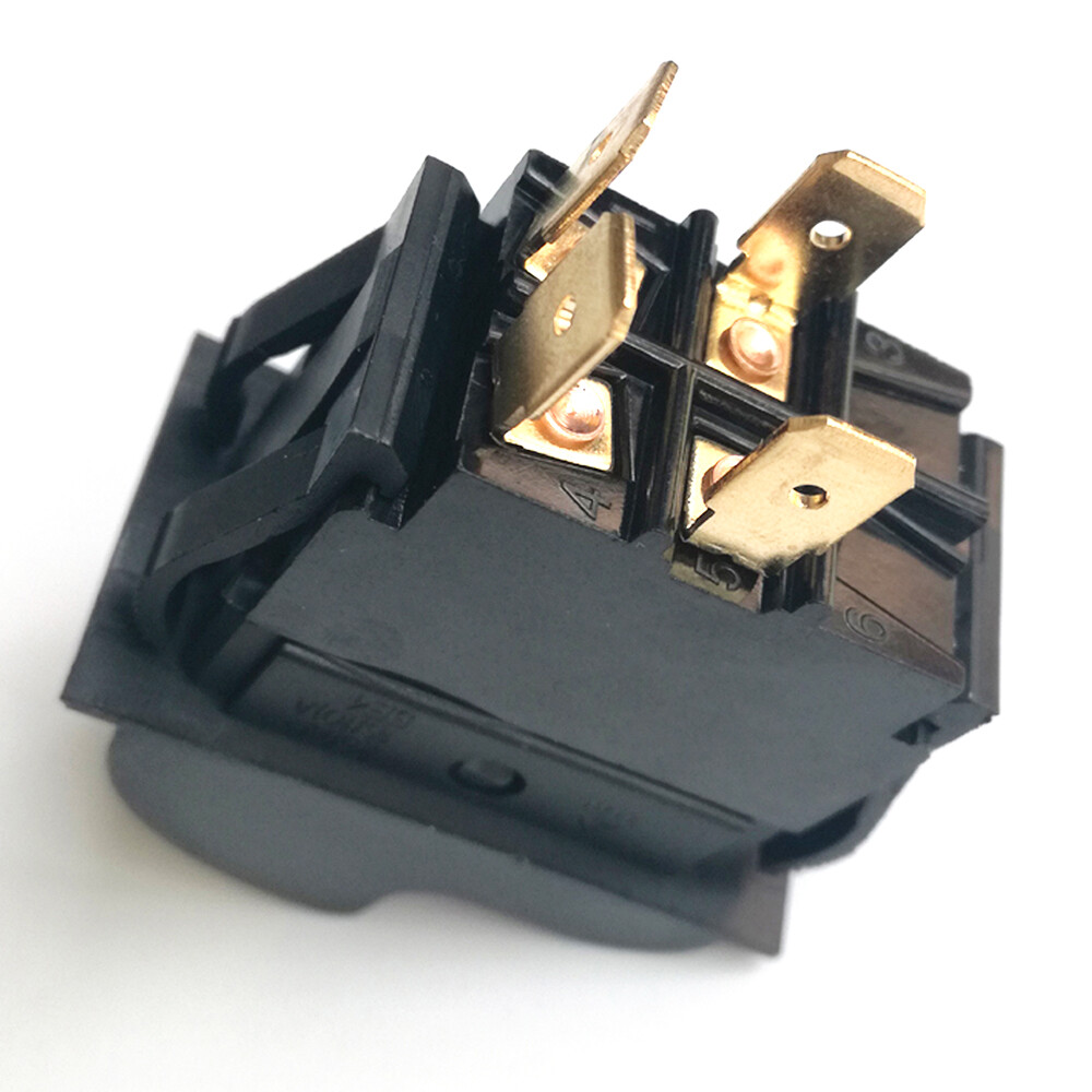 Interruttore a pulsante KEDU con serratura Interruttori a chiave ON-OFF DPST 2HP 20A 125/250V CE E200089 HY18-XX